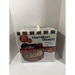 Hamilton Beach 31700 Pizza Maker - Red/Black